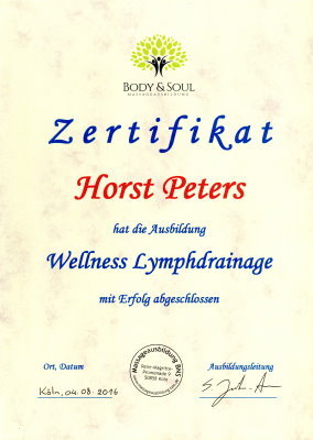 Wellness-Lymphdrainage