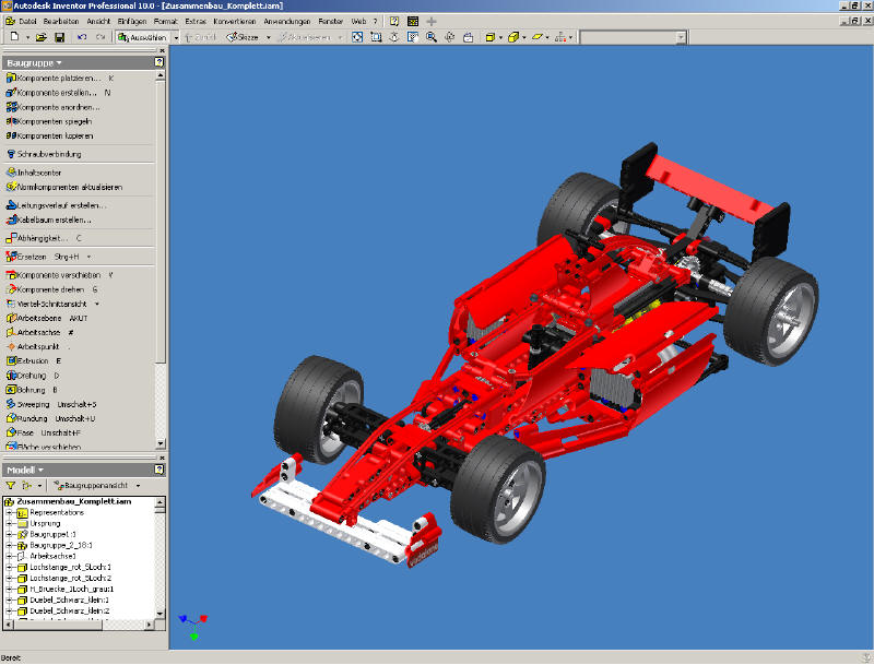 Lego Ferrari F1 Bausatz 8386